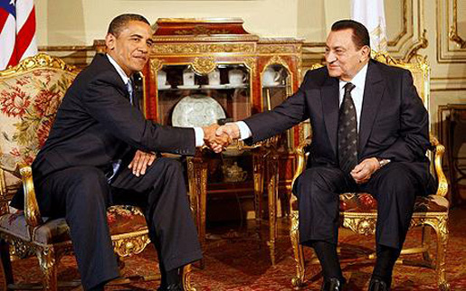 mubarak obama