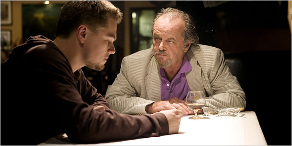 nicholson decaprio scorcese the departed