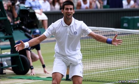 novak djokovic wimbledon 2011