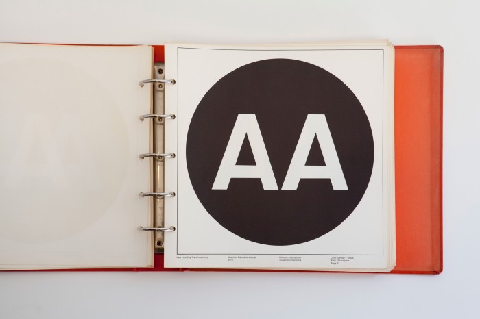 new york city transit authority graphics standards manual by unimark