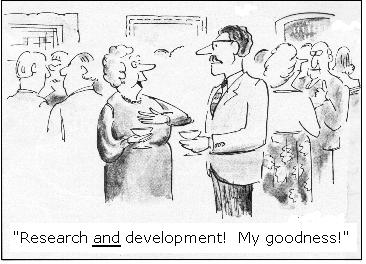 research and development joke