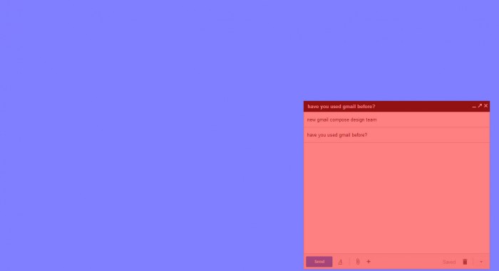 new gmail compose design fail