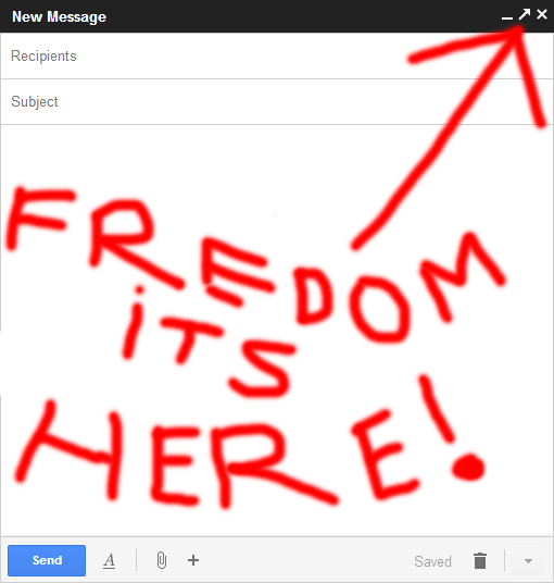 new gmail compose